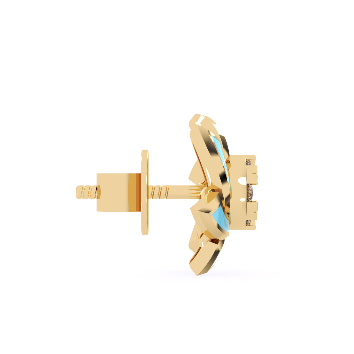 Dazzle Unique Lab Grown Hoop Earrings